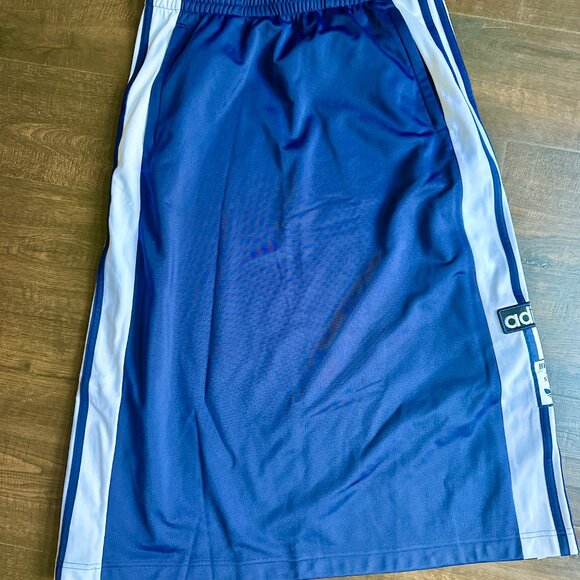 Adicolor Adibreak Midi Skirt (Adidas Track Skirt) 2025 - Navy Blue - Size M - Picture 3 of 7